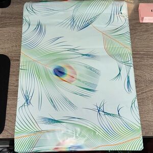 Peacock Feather Design Shipping Poly Mailers 10x13 - 25